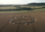 Crop circle near Badbury Rings